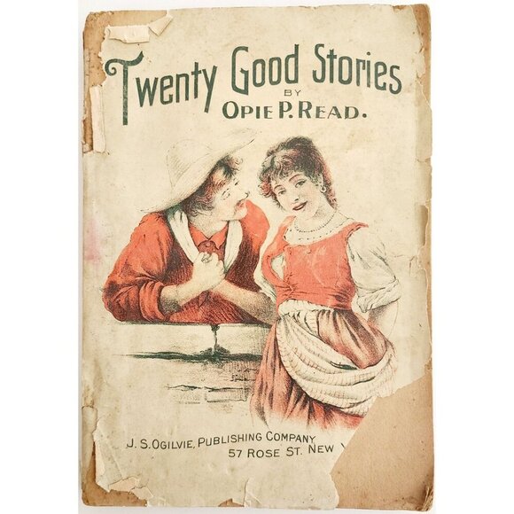 1892 Victorian Paperback Twenty Good Stories Opie Read Sunset Series No 32 C82 - Picture 2 of 6
